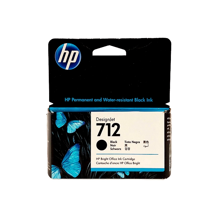 Cartucho HP 712 Negro Original Art.3ED70A